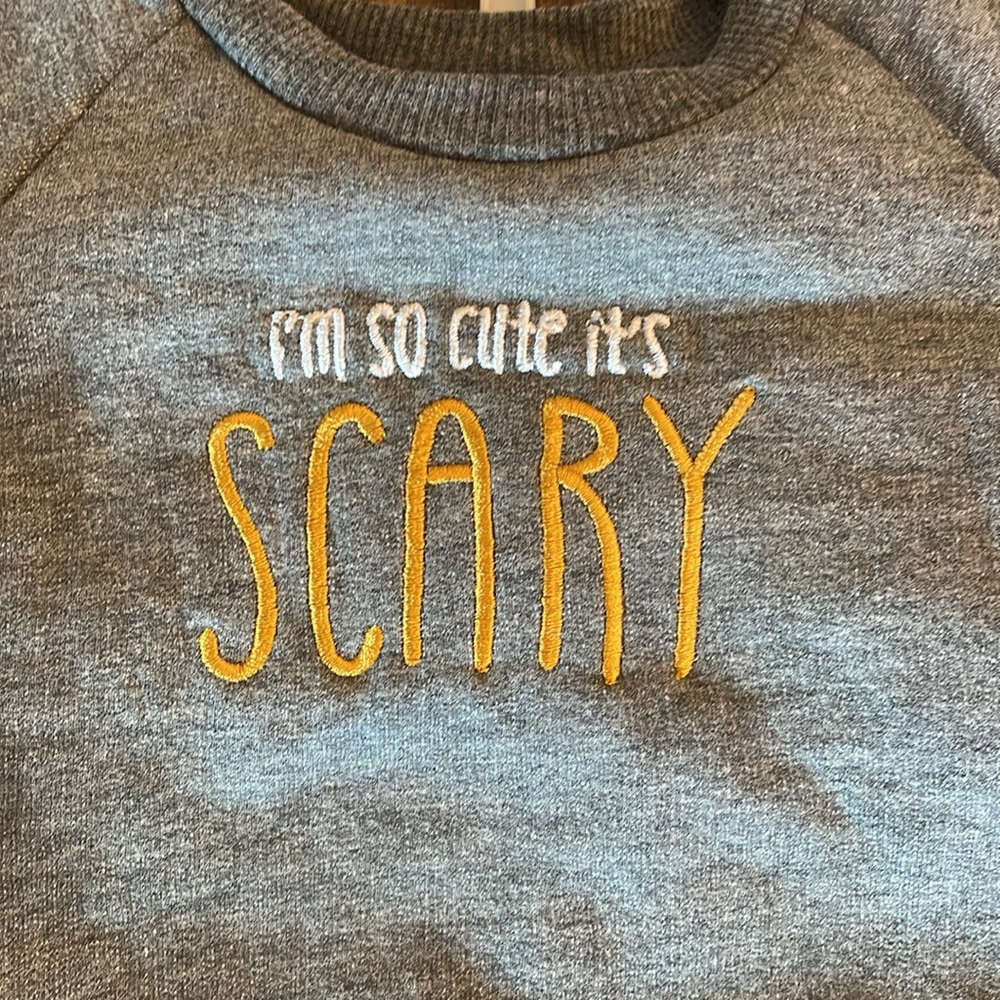 NWT BABY by Bon Bebe So cute it’s scary 2 piece set.